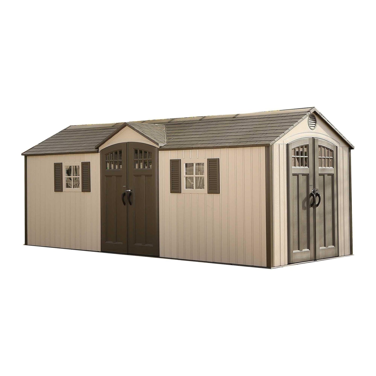 Outdoor Storage Shed with Dual Side Entry, 20 x 8-ft X9A1 - product image 1