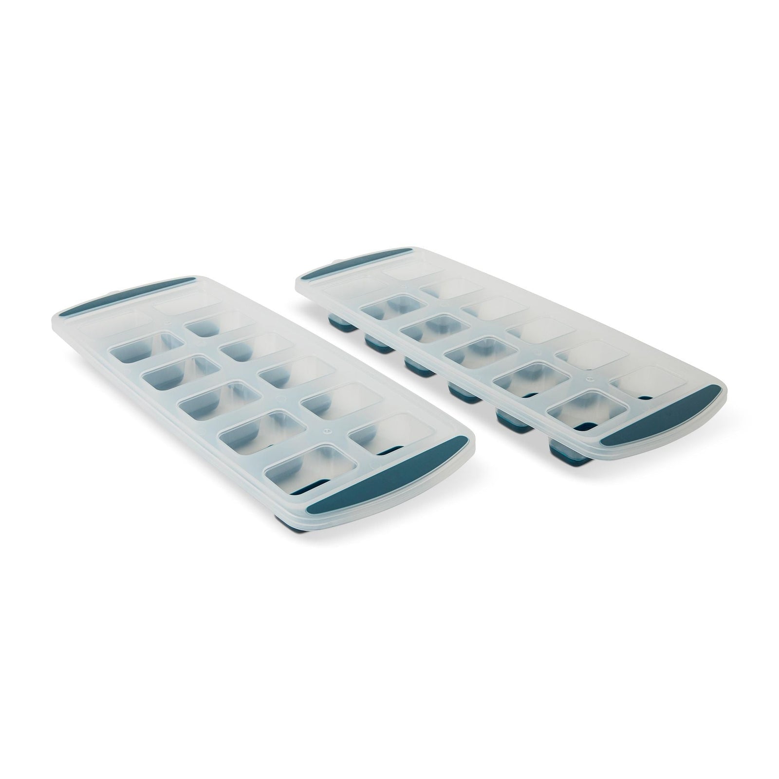 Easy Release Pop-Out Rectangular Ice Cube Trays, Blue, 2-pk, Dishwasher Safe G5U6 - product image 1