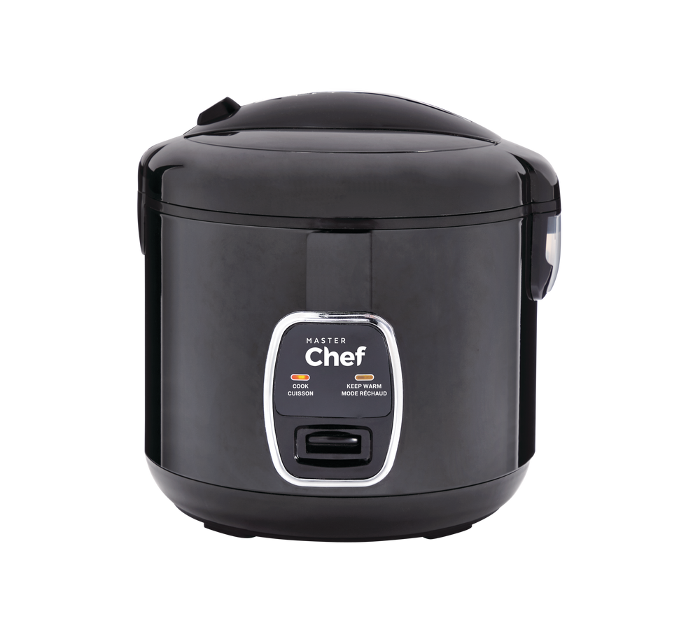 One-Touch Non-Stick Rice Cooker & Steamer, Black, 20 Cups P6D2 - product image 2