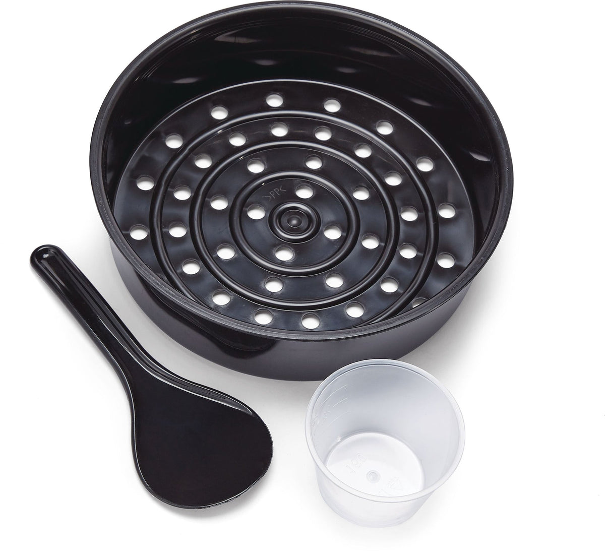 One-Touch Non-Stick Rice Cooker & Steamer, Black, 20 Cups P6D2 - product image 5