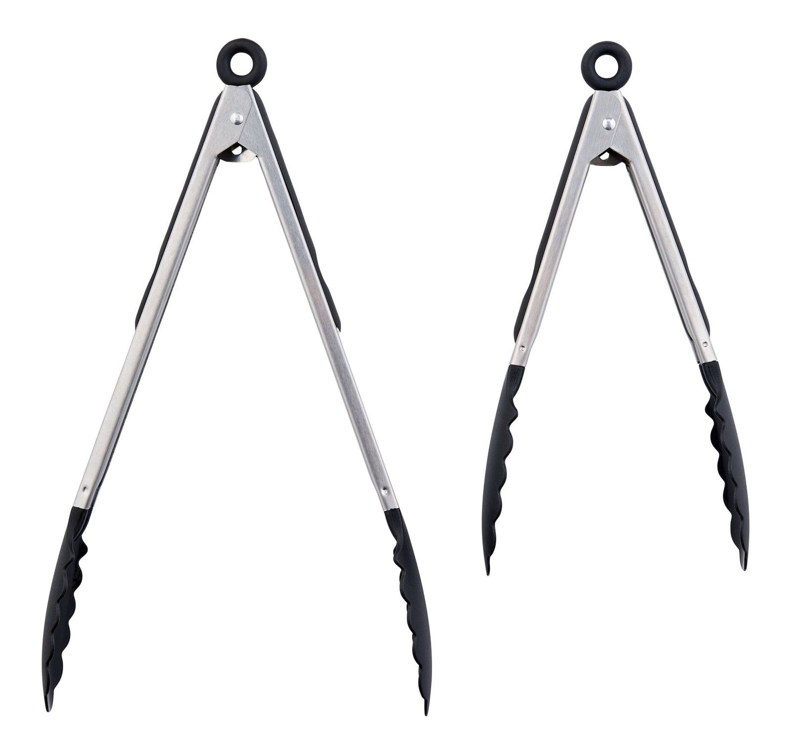 Stainless Steel Tong Set with Nylon Heads, 2-pc M0C8 - product image 1