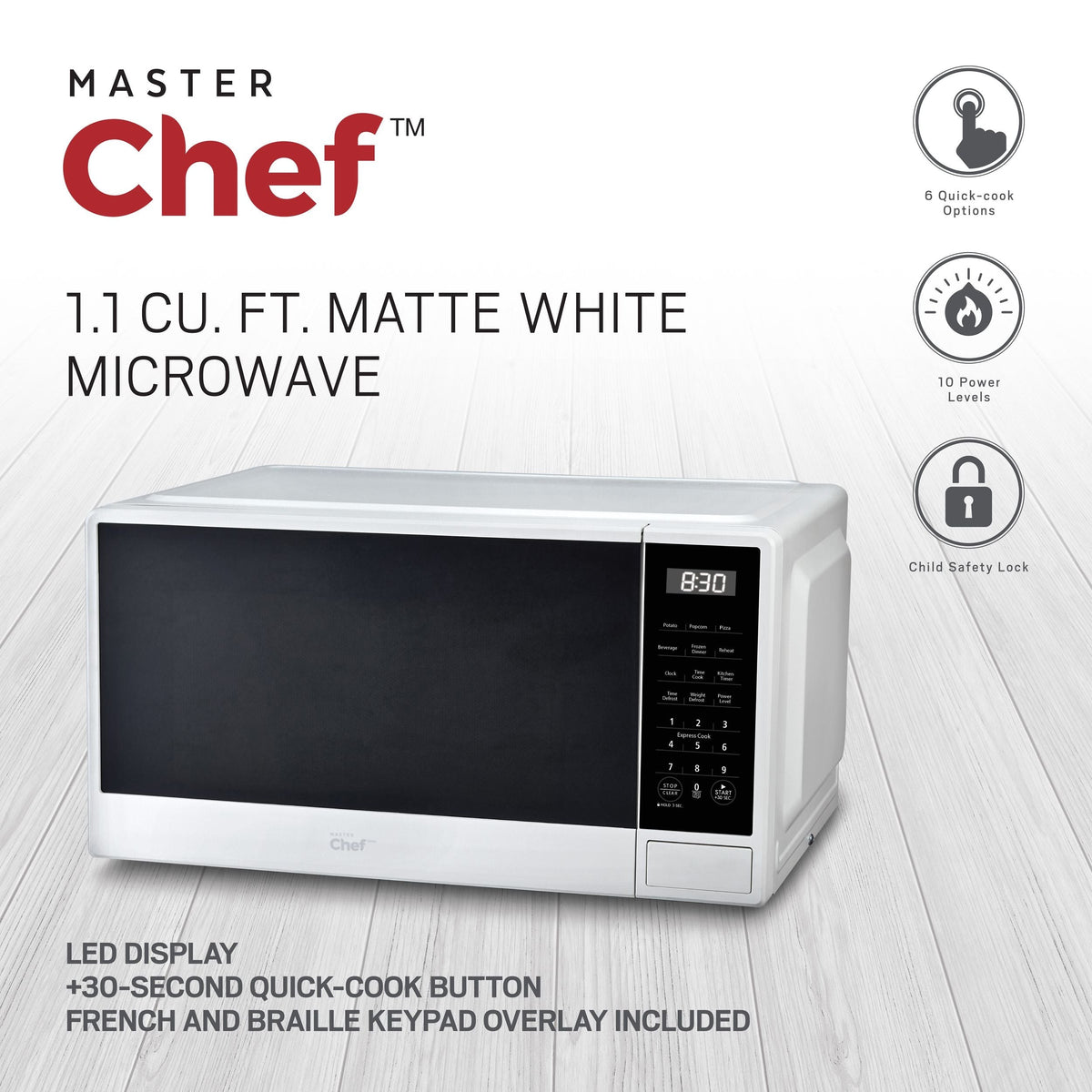 Matte Microwave, White, 1.1-cu-ft K7V8 - product image 6