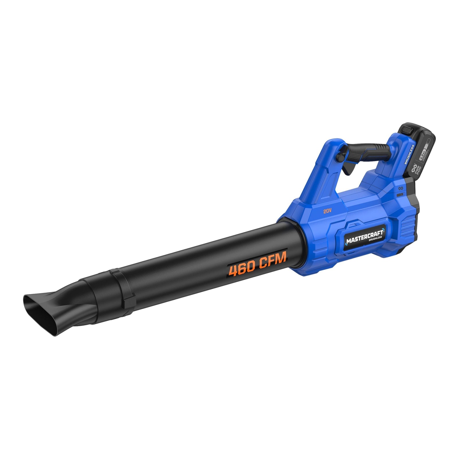 20V Cordless 460 CFM Brushless Leaf Blower Kit with PWRPOD 4 Ah Battery and Charger I1Z2 - product image 5