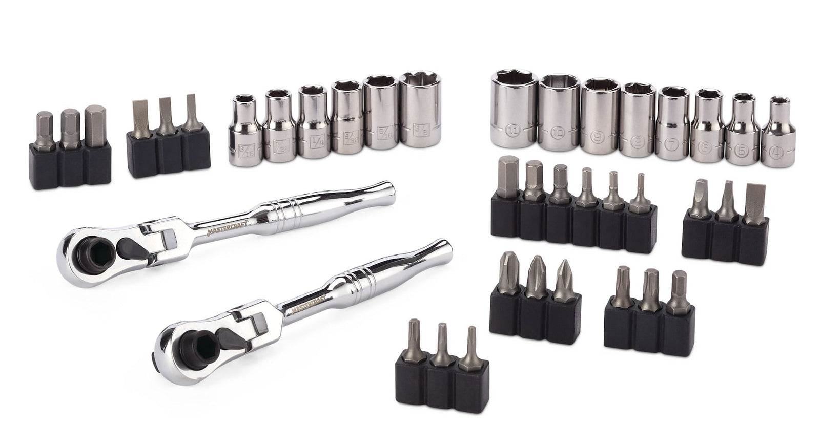 39 Piece 1/4" Micro Ratchet/Driver Set F7O8 - product image 1