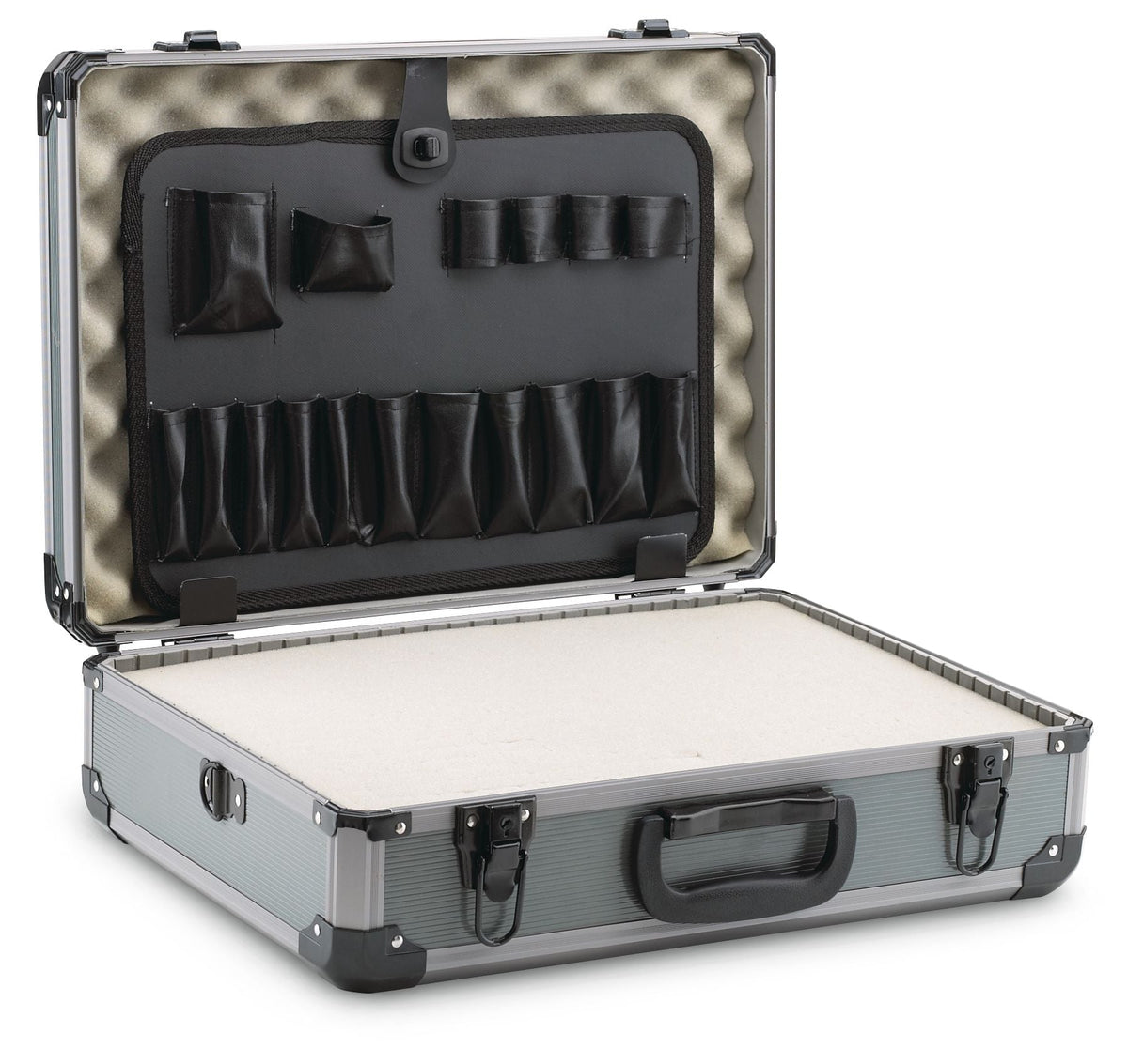 Portable Aluminum Case with Adjustable Strap, Lockable, 18-in X0X1 - product image 1