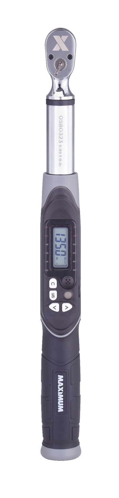 3/8-in Drive Digital Torque Wrench, 5-99.5 ft-lbs R5I0 - product image 1