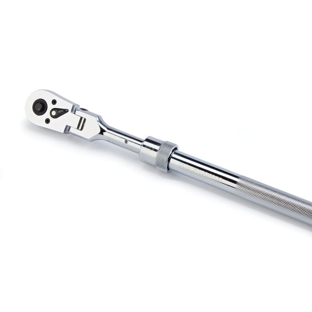 3/8-in Drive Flex Head Extendable Ratchet, CRV, Nickel-Chrome Plating, 10-in-15-in N0P1 - product image 2