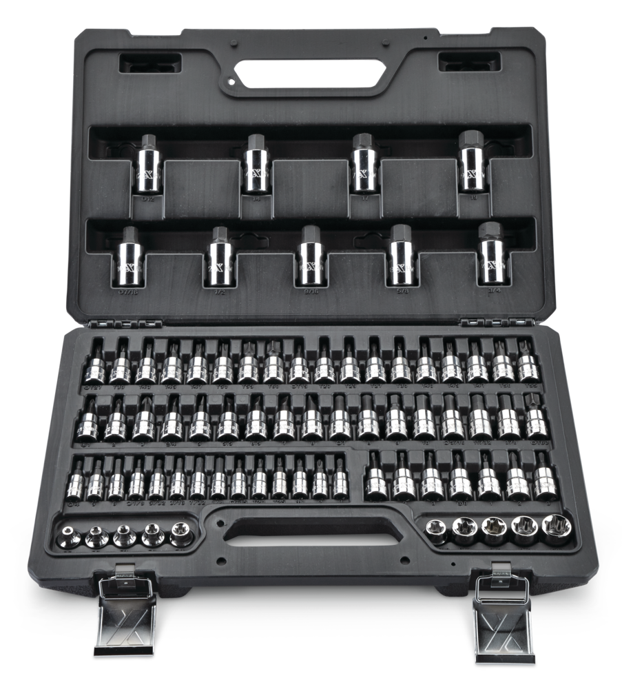 Professional Grade Bit Socket Set, 75-pc G7I0 - product image 1