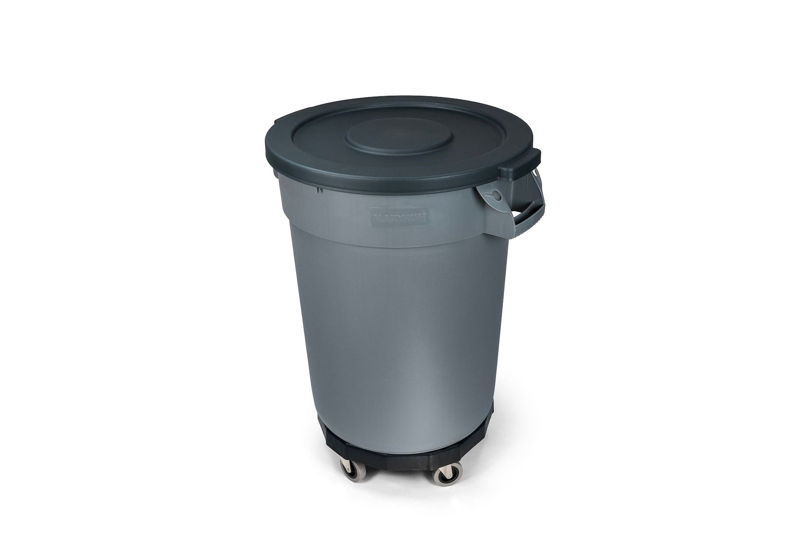 Universal Commercial Heavy-Duty Resin Garbage Can Dolly, Black H0B0 - product image 1
