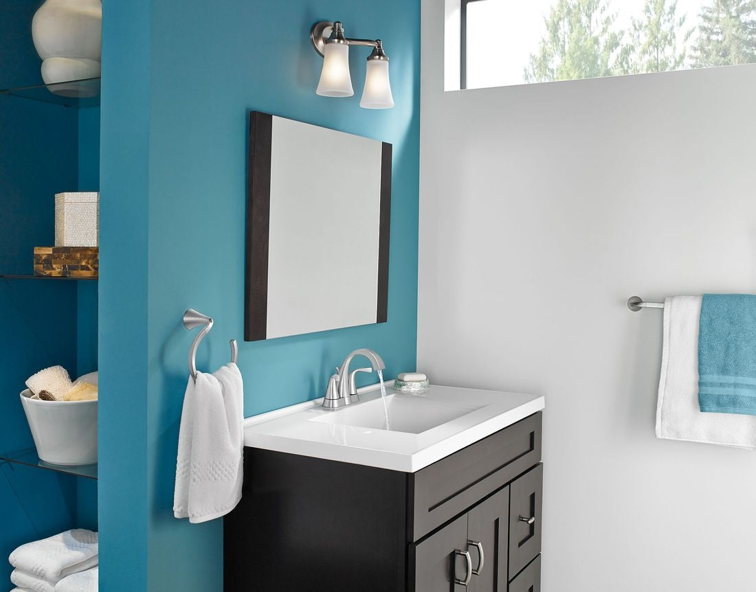 EVA Dual Vanity Lighting Fixture, Chrome Y7H3 - product image 2