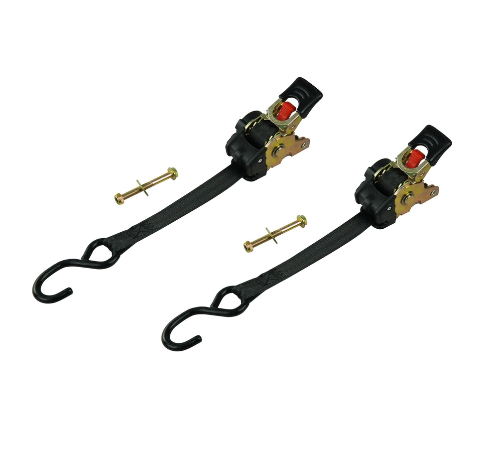 1,500-lb Retractable Transom Tie Down Strap, 1-in x 6-ft (2.54 cm x 1.8 m), 2-pk Y8T2 - product image 1