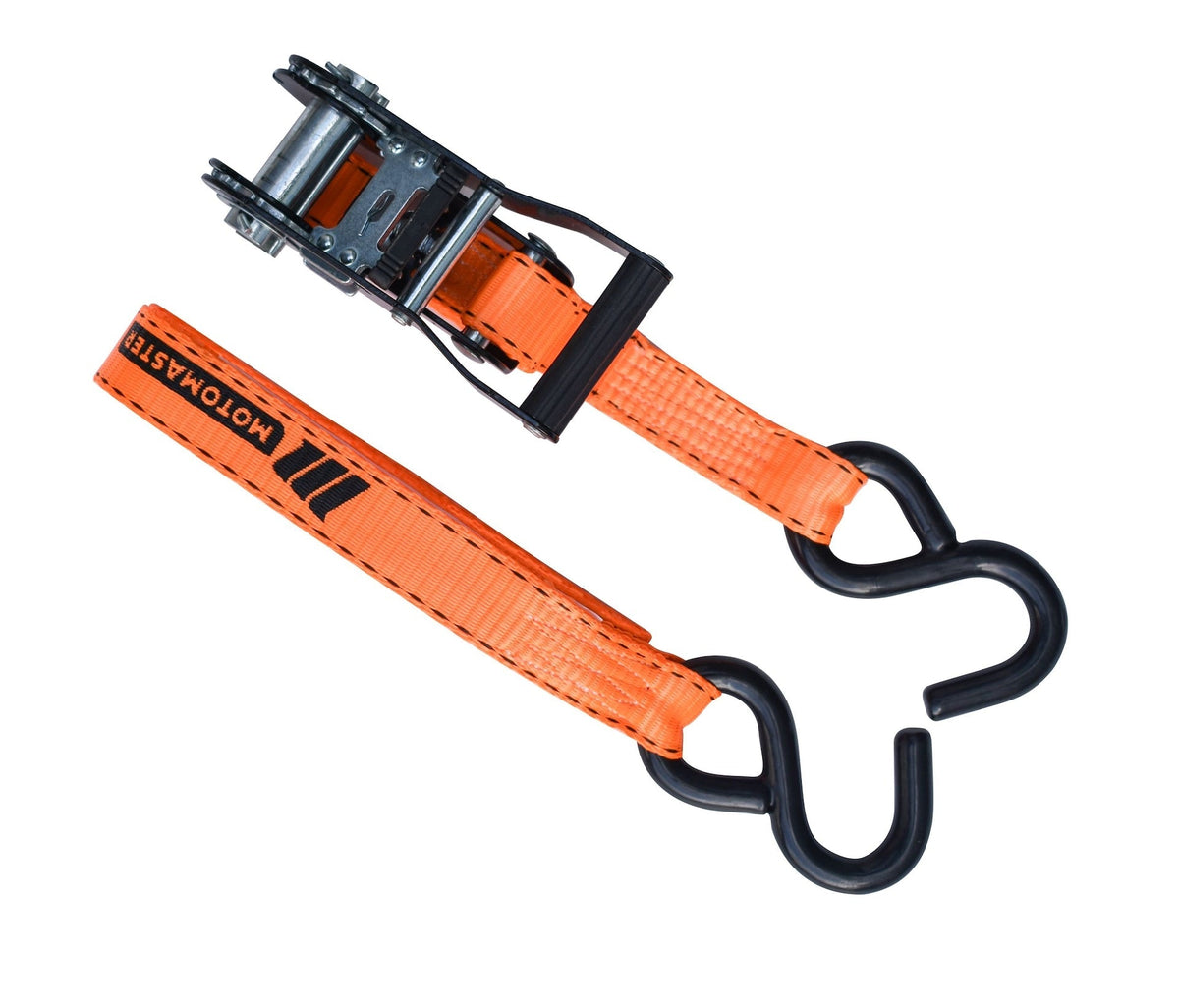 3,000-lb Heavy Duty Ratchet Tie Down Strap, Non-Padded, 1-in x 10-ft, 2-pk R4O9 - product image 2