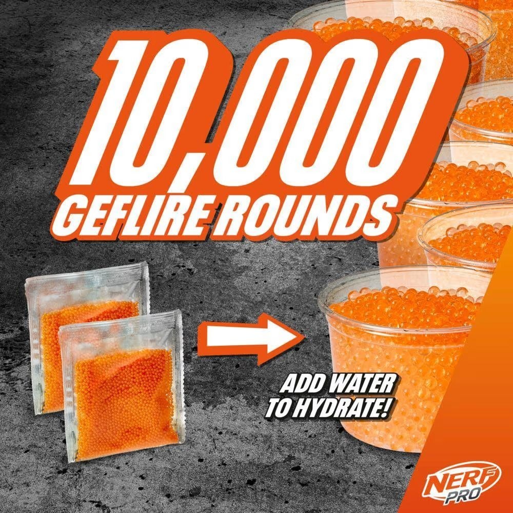 Pro Gelfire Raid Blaster with 10000 Gelfire Rounds P8R3 - product image 5