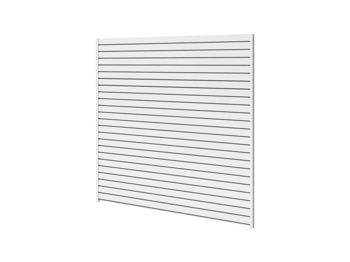 PVC Slatwall, 40-sq-ft, White V3O0 - product image 1