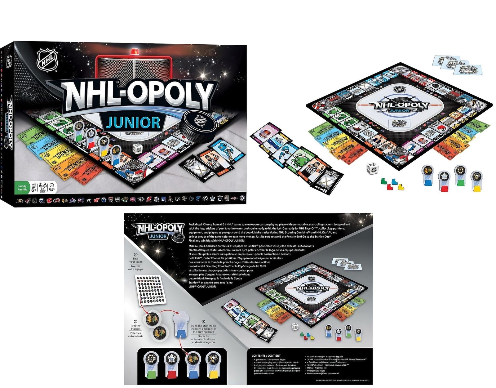 Hockey-Themed Board Game for 2-4 Players R1U3 - product image 1