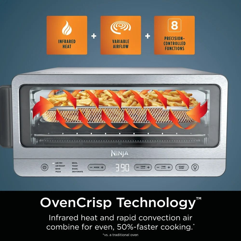 Flip Space-Saving 8-in-1 Toaster Oven & Air Fryer T6U7 - product image 7