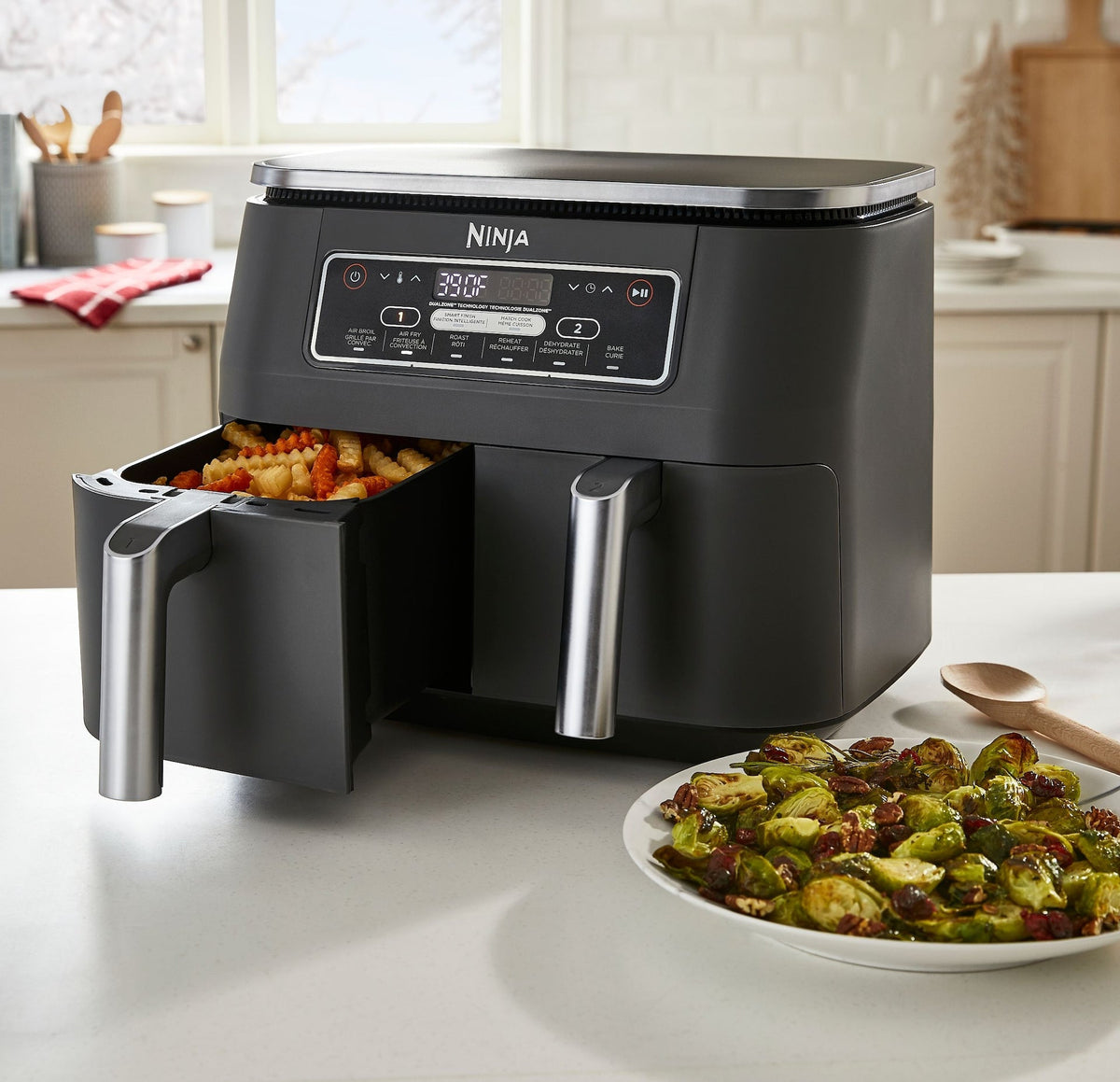 Foodi 2-Basket Air Fryer with 6 Cooking Functions, 8 Qt Q8K5 - product image 7