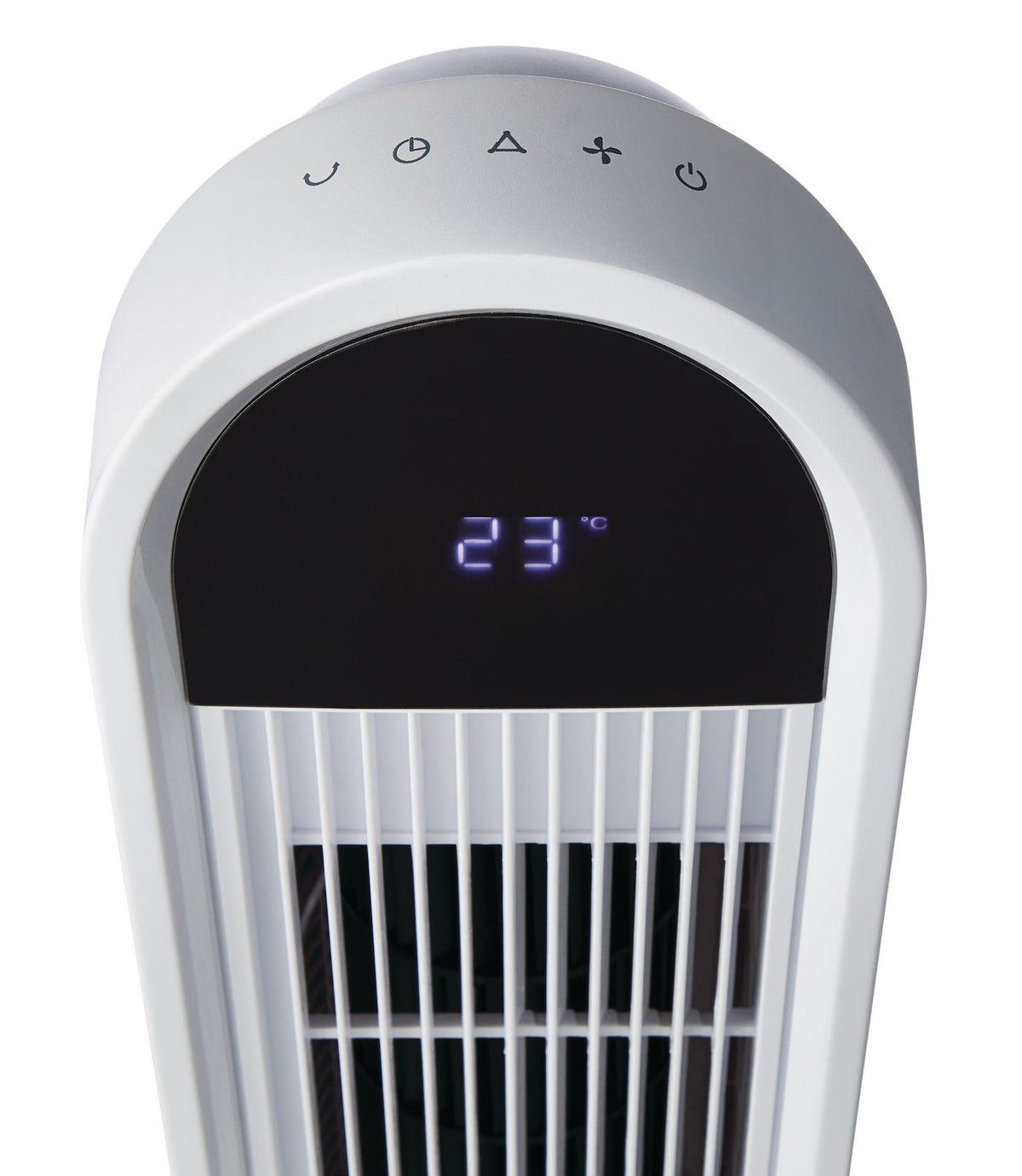 Oscillating Tower Fan, Remote Control, 3-Speed, White, 45-in F8C6 - product image 4