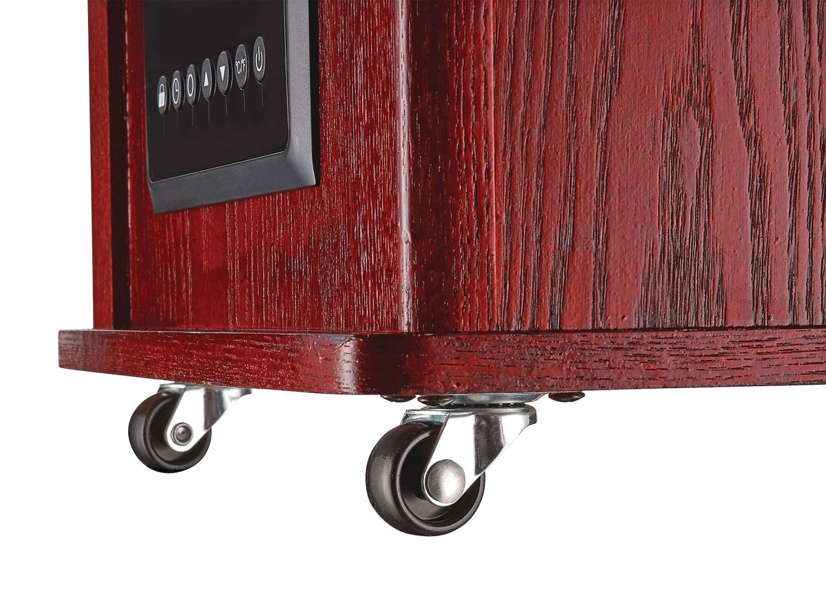 Wood Cabinet Infared Space Heater withRemote Control & Thermostat, 1500W E7U1 - product image 6