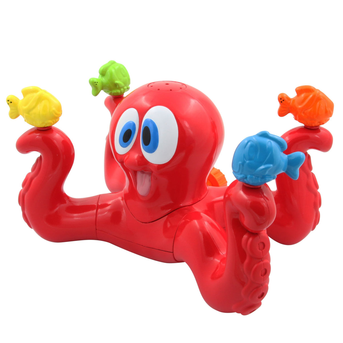 Spinning Sea Splash Water Sprinkler, Red, 5.5-in, Ages 3+, for Beach/Pool Fun Activities N9W1 - product image 1