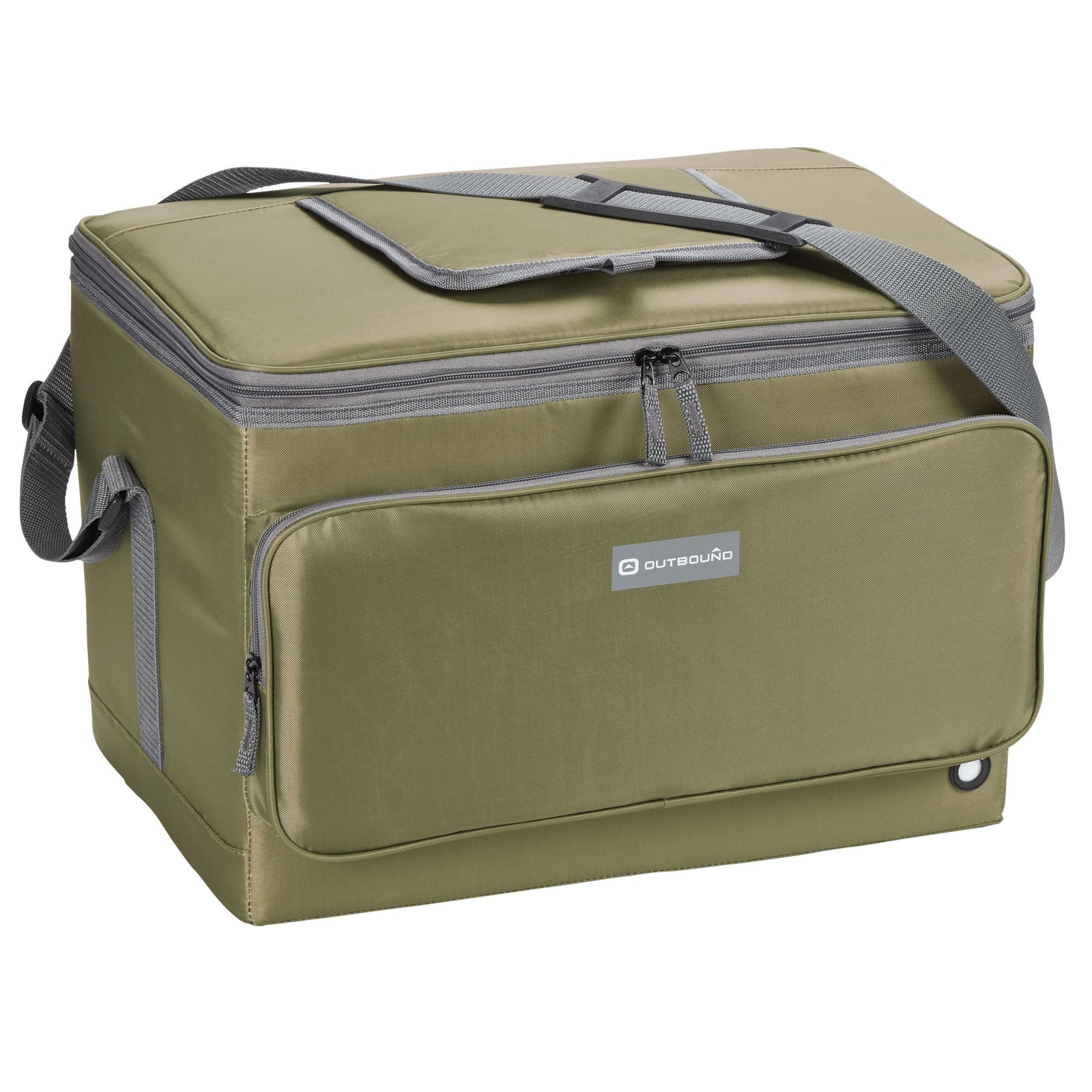 Soft Cooler, Olive, 48-Can, 48-L E0Q6 - product image 1