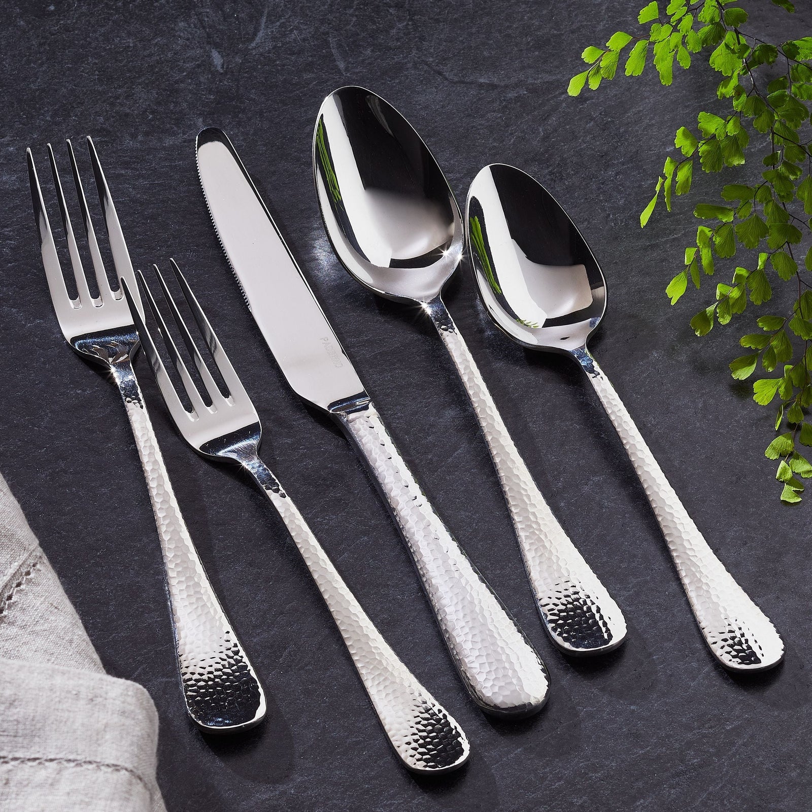 Hammered Flatware Set, Serves 4, 20-pc I8H7 - product image 6
