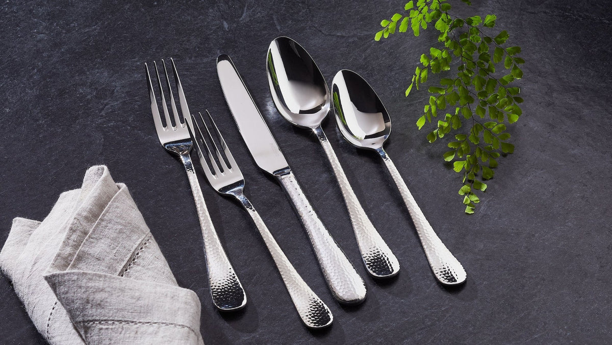 Hammered Flatware Set, Serves 4, 20-pc I8H7 - product image 7