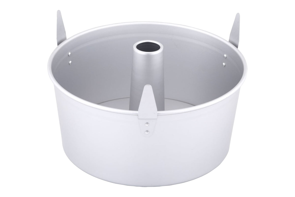 Professional Uncoated Aluminum Angel Food Cake Pan, Silver P8H3 - product image 1