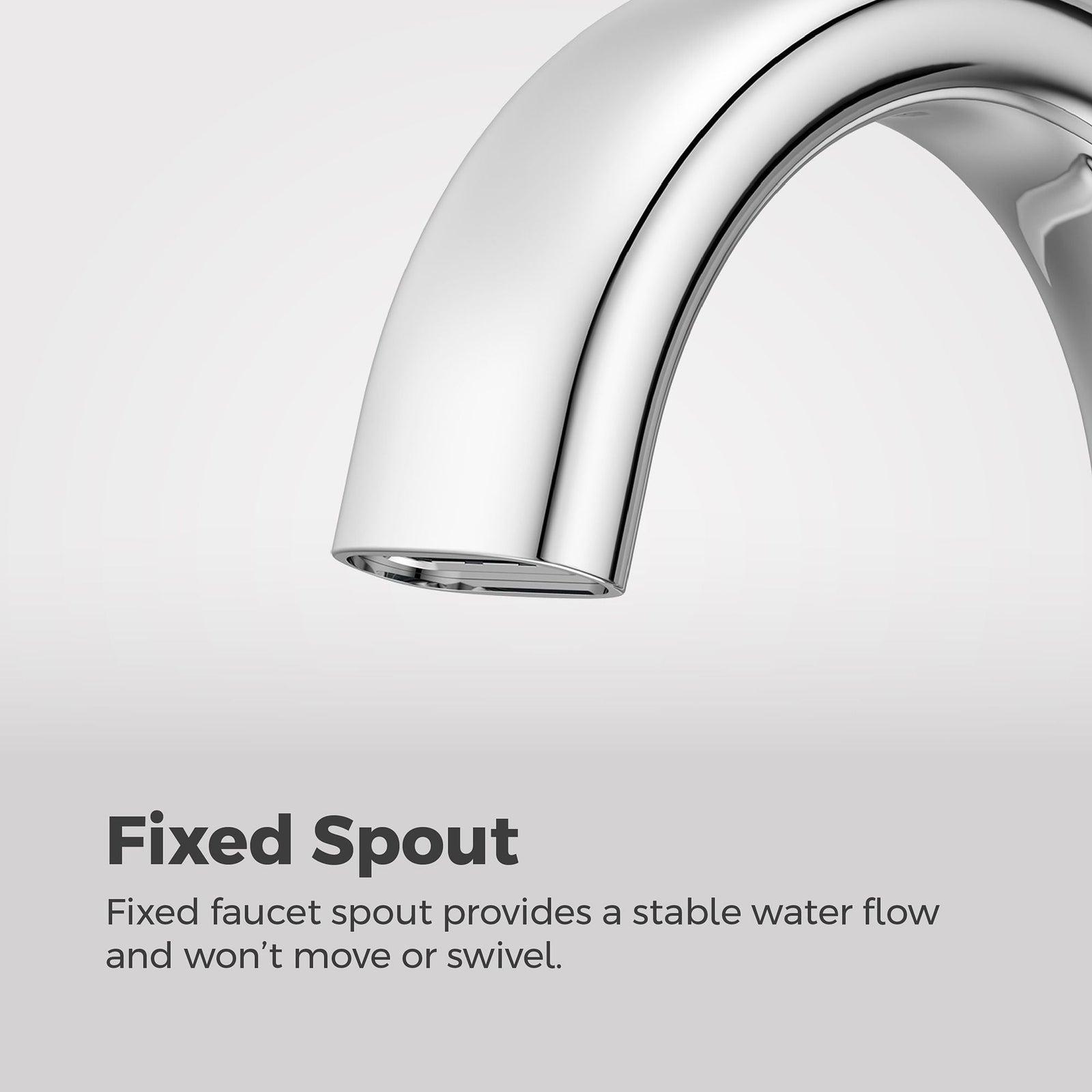 Raya 4-in Chrome Centerset Bathroom Sink Faucet Z9L5 - product image 3