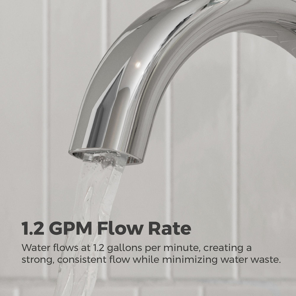 Raya 4-in Chrome Centerset Bathroom Sink Faucet A8Y7 - product image 5