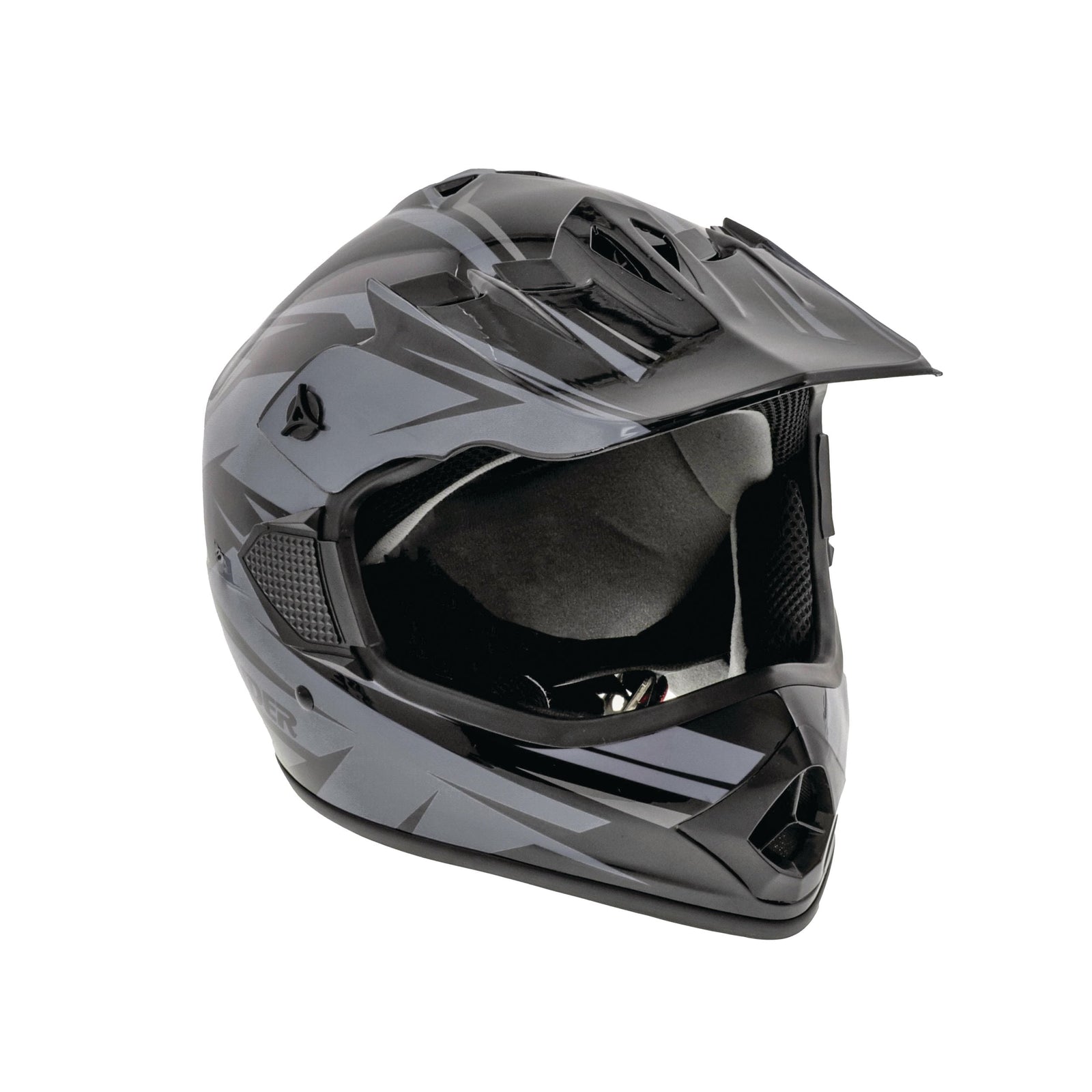 GX4 Youth Dirt Bike/ATV Helmet, Grey/Black, Assorted Sizes I0Z8 - product image 1