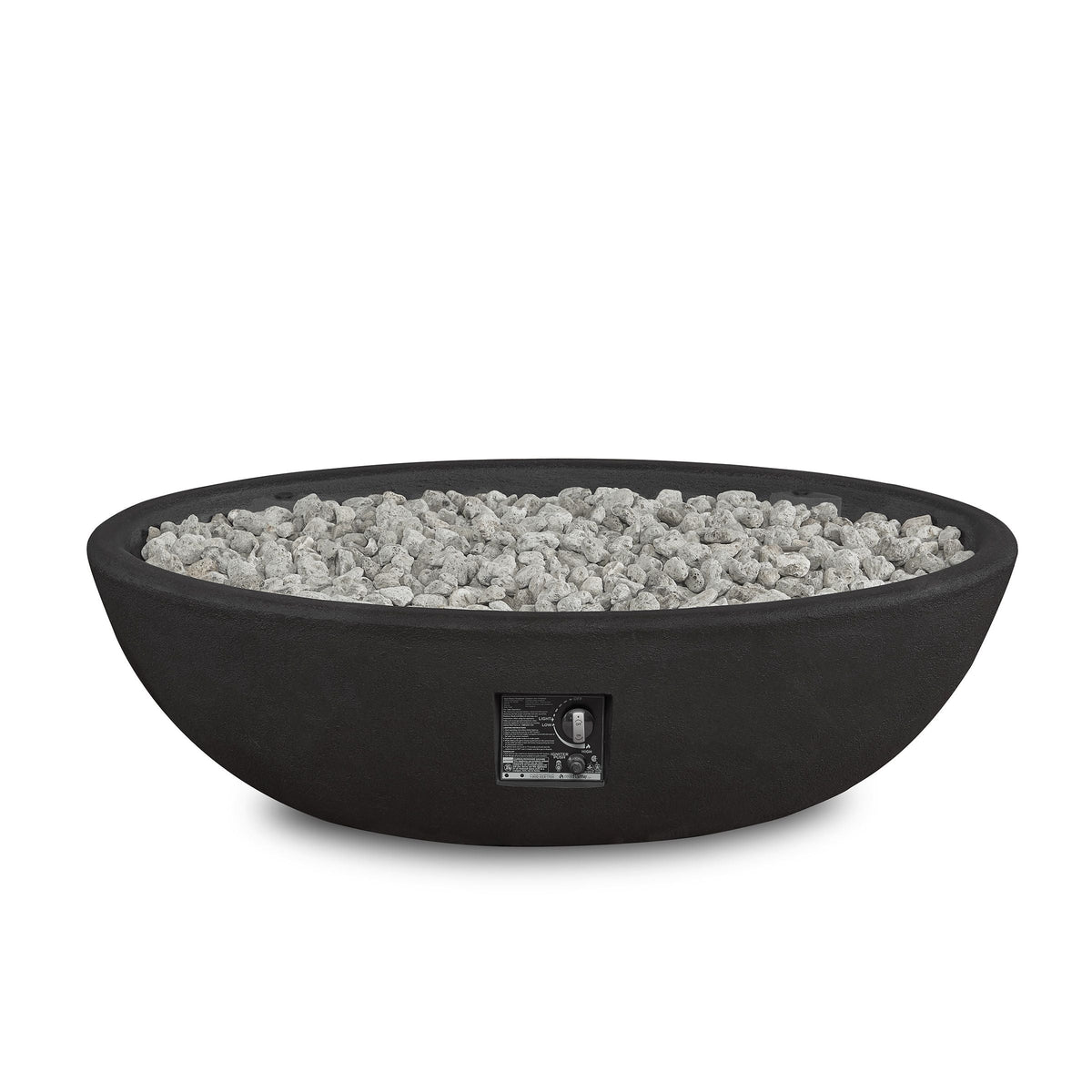 Oval Concrete Propane Fire Pit in Shale, 48-in Z7Z0 - product image 2
