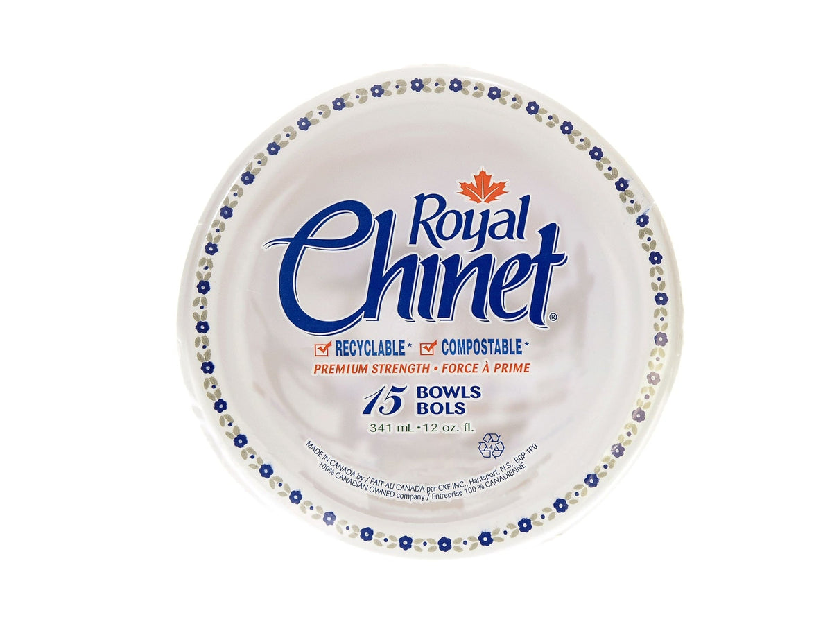 Chinet Disposable Paper Bowls, 11.5-oz, 15-pk V4S3 - product image 1
