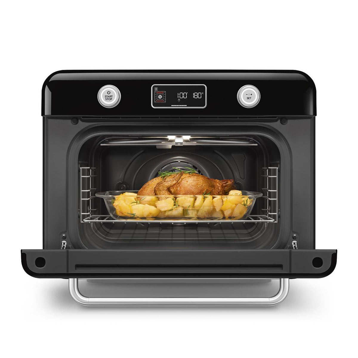 Combi Multifunction Steam Oven with Airfry, Black H6P7 - product image 7