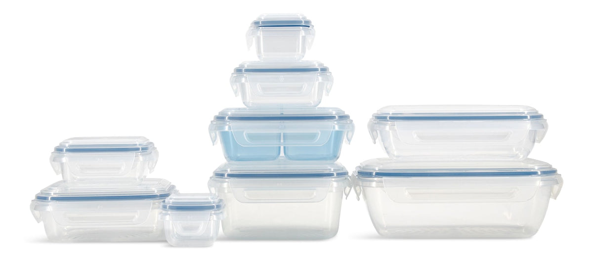 Food Storage Container Set with Airtight & Leakproof Seal, Nestable, 9 Count Z4C2 - product image 1
