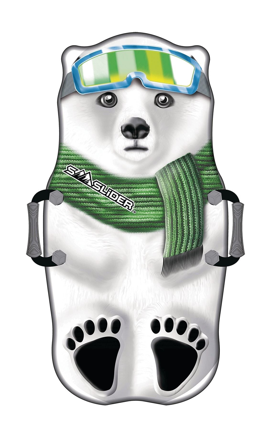 Snow Slider Kids' 1-Person Lightweight Foam Winter Snow Sled/Toboggan with Handles, Assorted S2F1 - product image 3