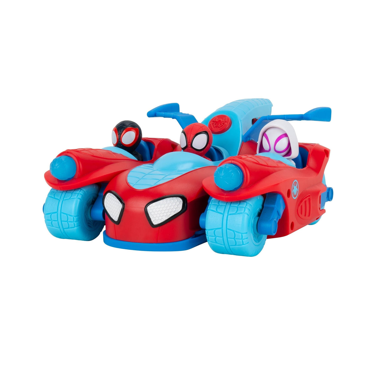 Spidey & His Amazing Friends Spidey Team Split Racer, 3-in-1 Vehicle, Ages 3+, 8.5-in O7T8 - product image 1