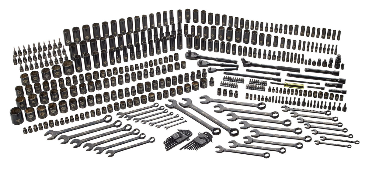 Professional Grade Black Chrome Socket Set, SAE/Metric, 427-pc N2I1 - product image 6