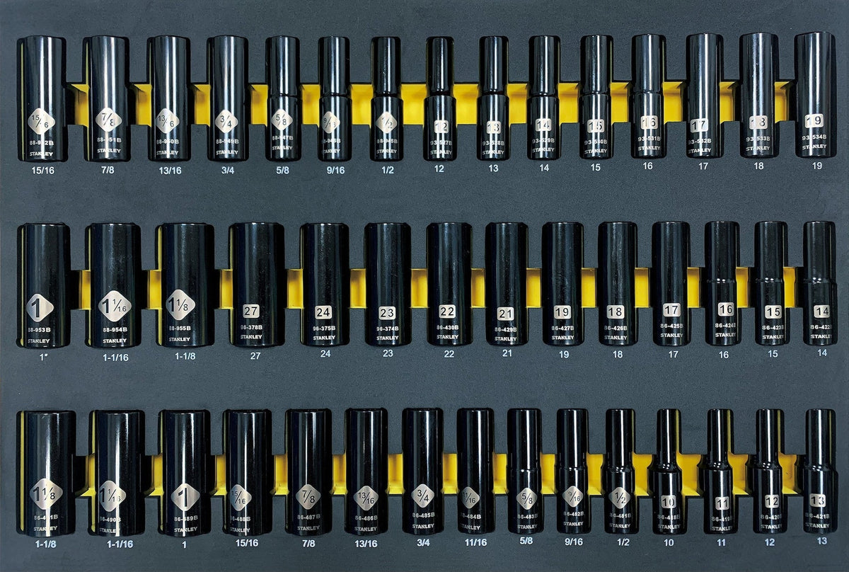 Professional Grade Black Chrome Socket Set, SAE/Metric, 427-pc N2I1 - product image 8