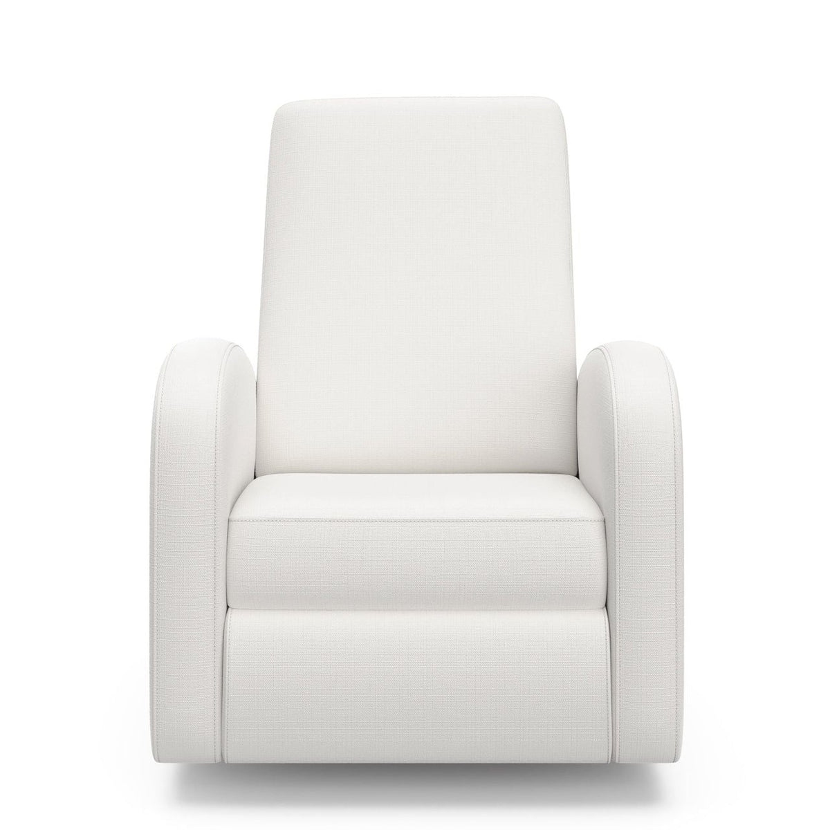 Santa Monica Swivel Glider, Ivory Basketweave W7D2 - product image 1