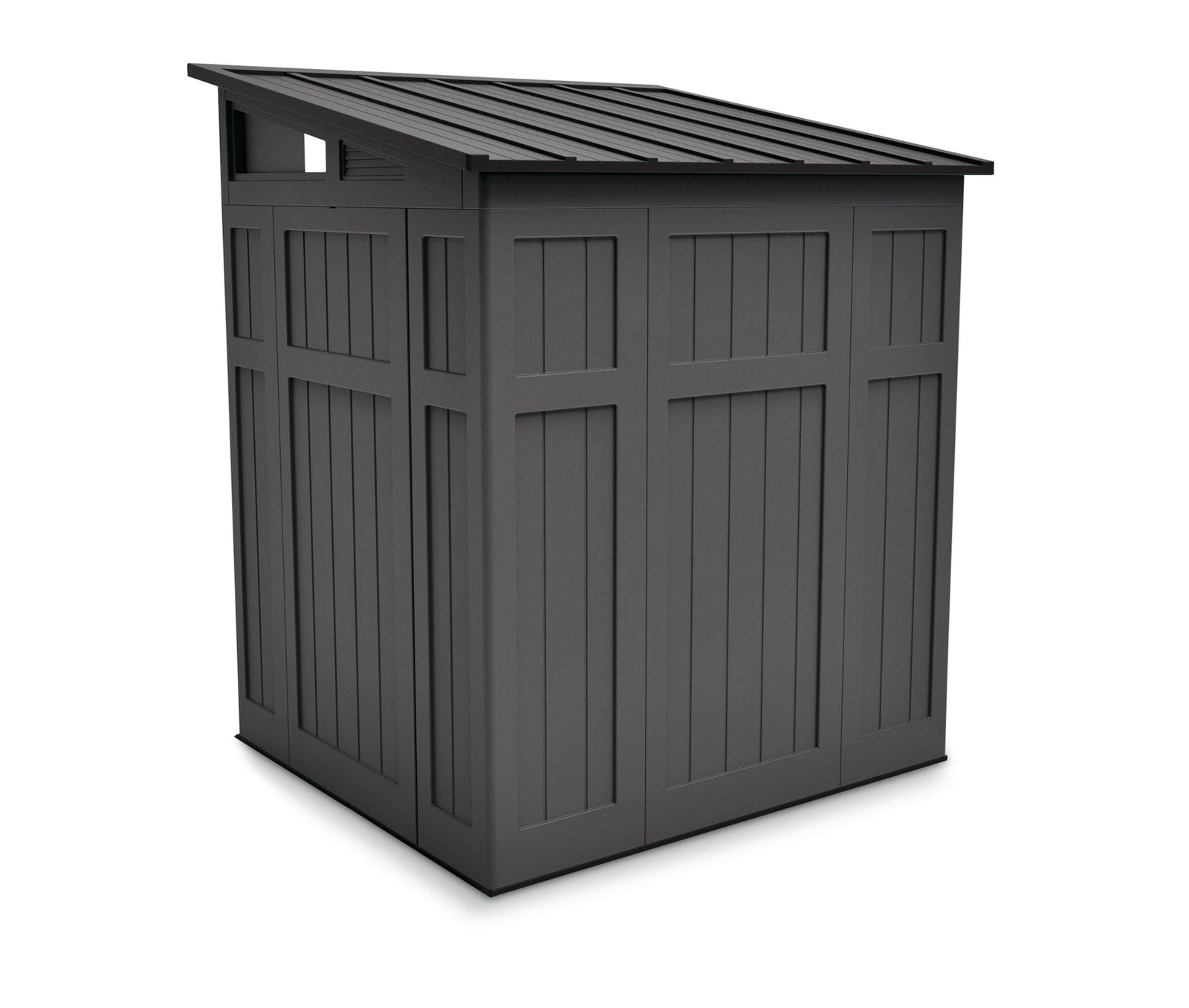 Modernist Outdoor Storage Shed, Grey, 6-ft x 5-ft Q8O1 - product image 3