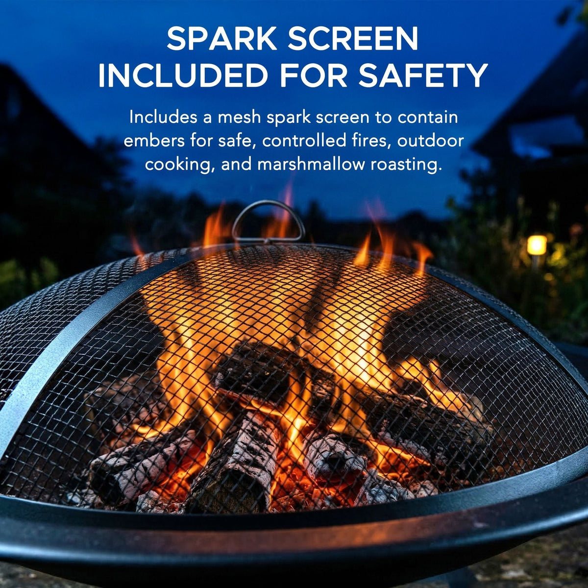 Genesee Round Fire Pit, Black P0L8 - product image 7
