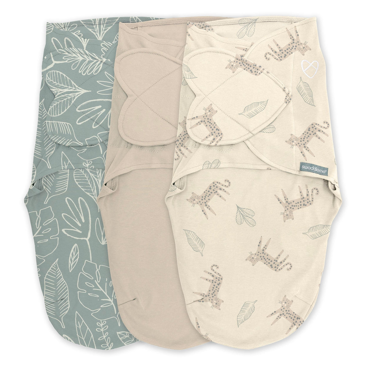 Original Swaddle Adjustable Baby Wrap with Quick Change, Born Free, Size S/M, Ages 0-3m, 3-pk R8P9 - product image 1