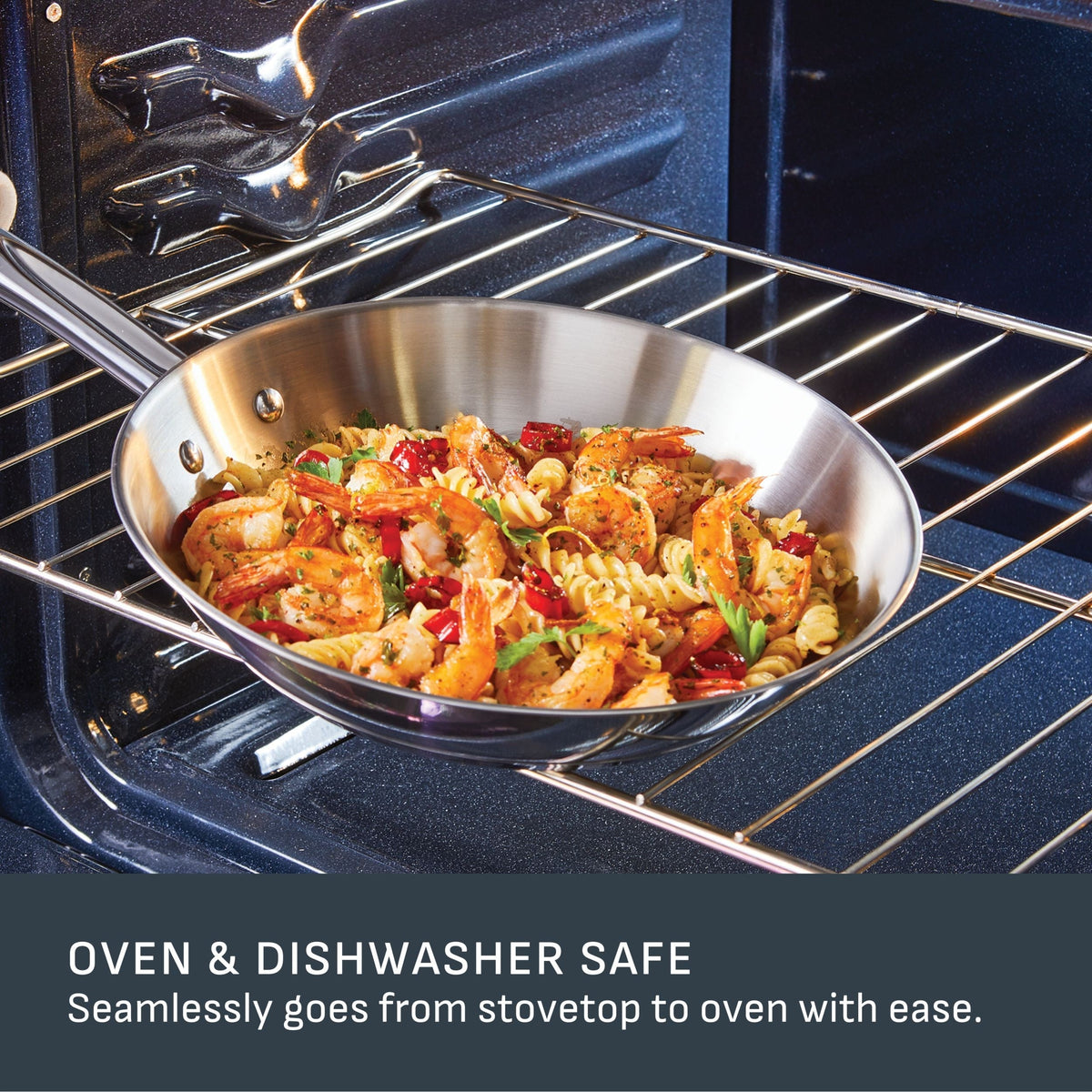 Cook and Strain Stainless Steel Cookware Set, 15-pc K4J8 - product image 8