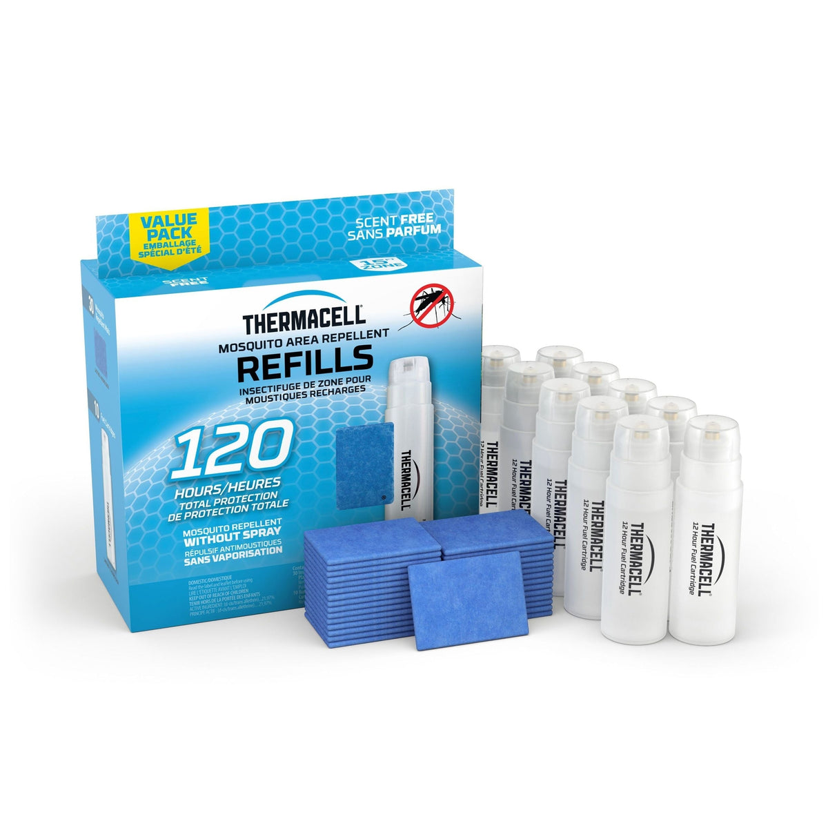 Fuel-ZoneGuard Fuel Powered Mosquito Repellent 120-Hr Refill Pack X6G1 - product image 1