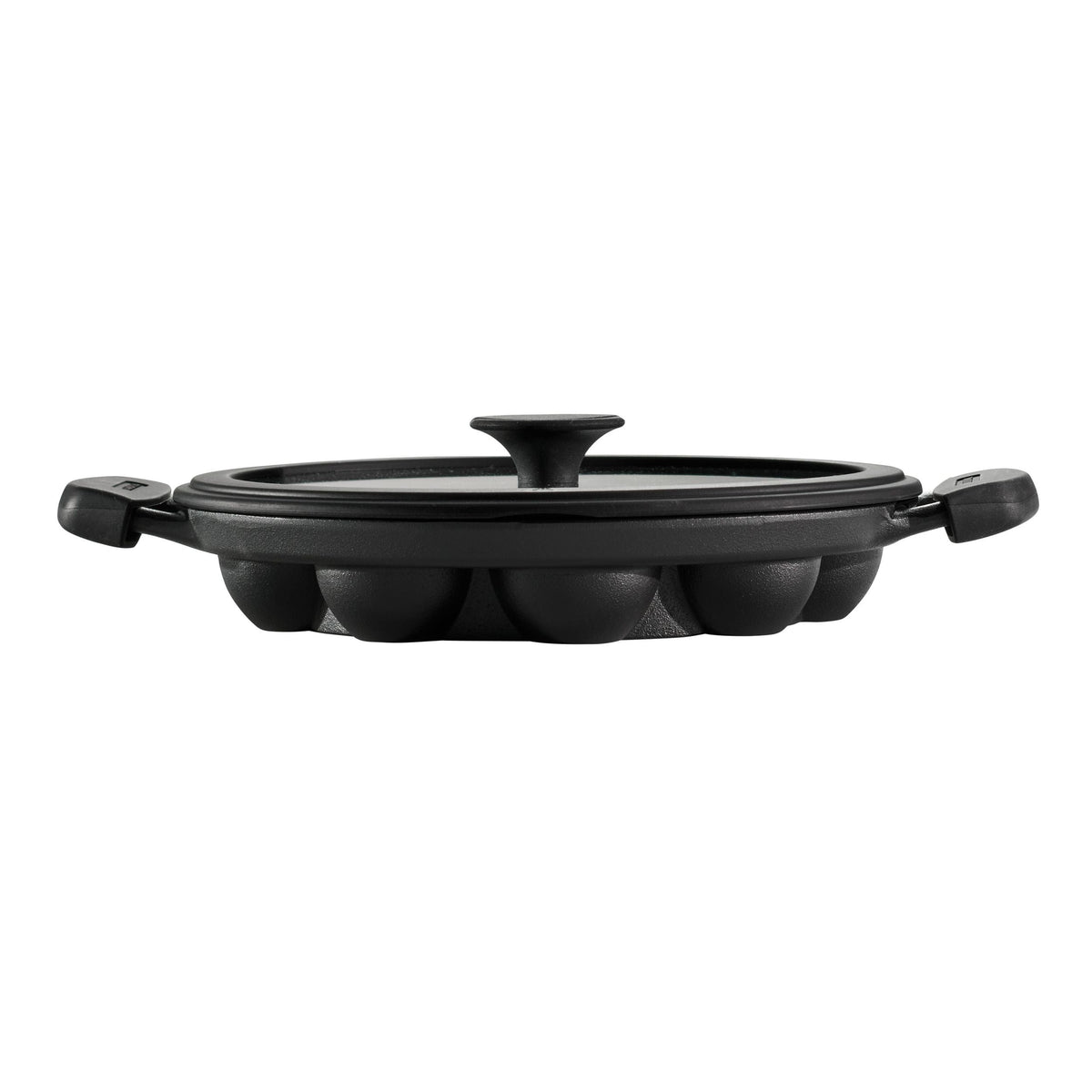 Pre-Seasoned Cast Iron Paniyarrakal with Lid B8Y2 - product image 1