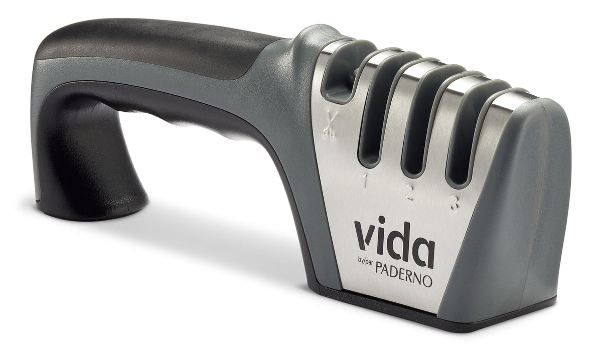 4-in-1 Knife & Shear Sharpener with Ergonomic Grip O6F6 - product image 1