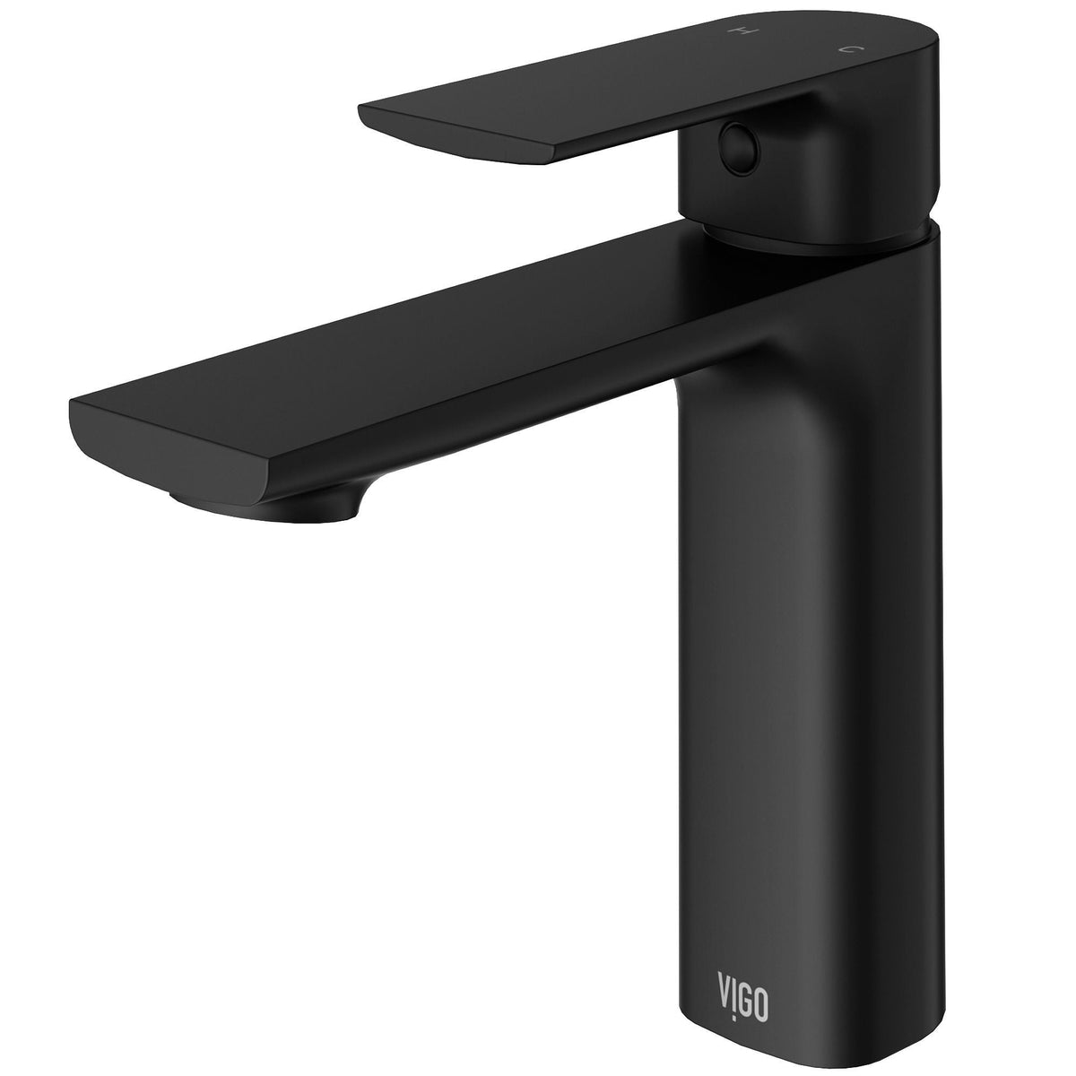 Davidson Single Handle Single Hole Bathroom Sink Faucet, WaterSense Certified, Matte Black C0G3 - product image 2