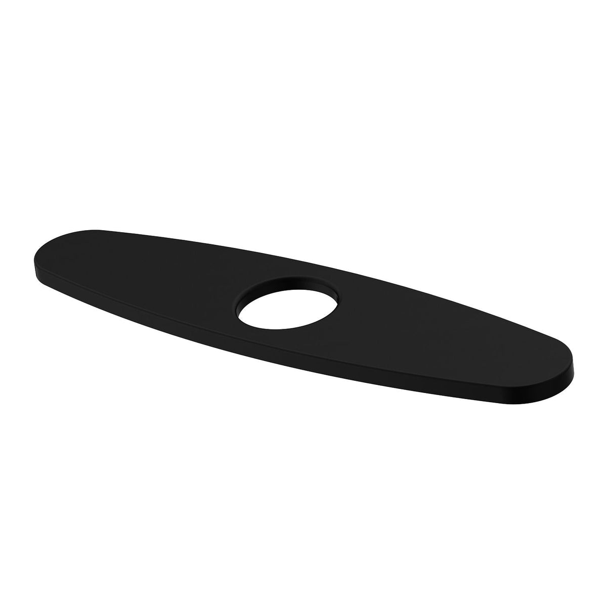 Kitchen Sink Faucet Hole Cover Deck Plate For 1 or 3 Hole, Matte Black, 10-in H5O8 - product image 4