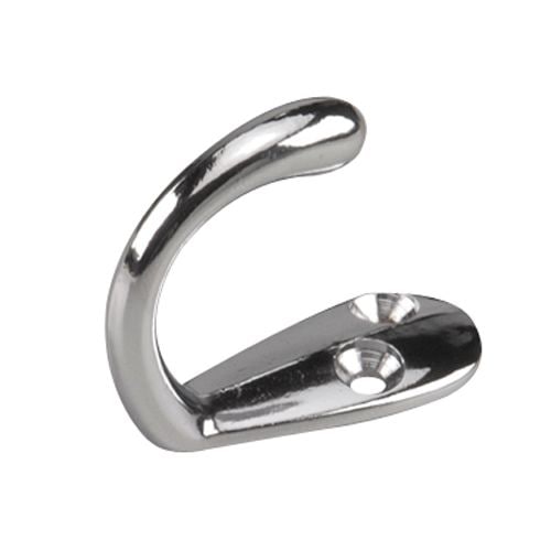 Wardrobe Hook, Chrome, 4pk J8R8 - product image 1